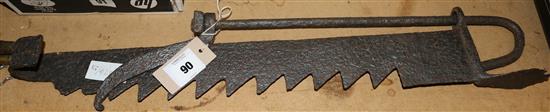 Iron pot hanger
